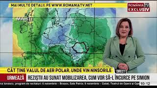 Nopţi friguroase, ger şi ninsori la altitudini înalte, un suflu polar acoperă România în weekend