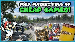 Flea Market Nintendo Switch Games and MORE! || YouTube Retro Video Game Hunting!