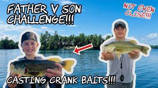 FATHER V SON CHALLENGE… Who can catch MORE FISH?!?!? (One gets SMOKED!)