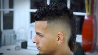 Modern Mullet Siete-Hawk Hairstyle -How to Faux Hawk Tutorial