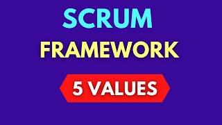 Scrum Values | 3 minutes video