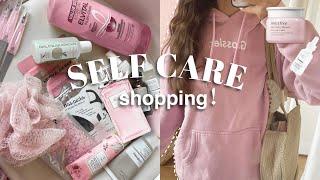 self care/hygiene shopping! + organizing and setting up my skincare