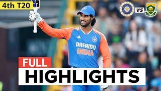 India vs South Africa 4th T20 Full Highlights 2024 | India vs South Africa 4th T20 2024 Highlights