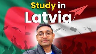 সবচেয়ে কম খরচে ইউরোপে কোথায় পড়বেন? | Study in Latvia from Bangladesh | Most Affordable Country