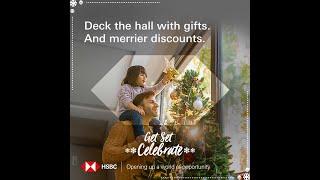 Hello December with HSBC Credit Cards!