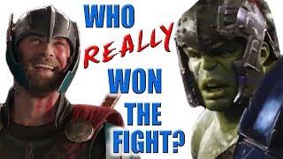 Thor VS Hulk - Who REALLY Won the Fight?