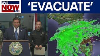 Hurricane Milton: Category 4 storm charges toward FL, DeSantis update | LiveNOW from FOX