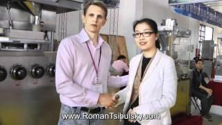 Roman Tsibulsky works on Pharma exhibition 2011 China Minipress.ru