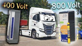 E-LKW im Fernverkehr | Unfall mit dem Iveco S-eWay (738 kWh) und Probleme mit 800V Akkus