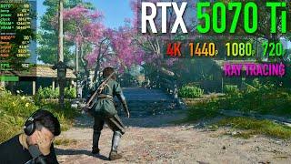 RTX 5070 Ti - Assassin's Creed Shadows - Now a 720p Card???!?