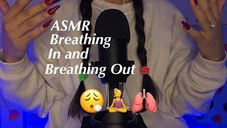 ASMR| Breathing ‍ In And Breathing 🫁 Out, Make You Feel Relax‍️