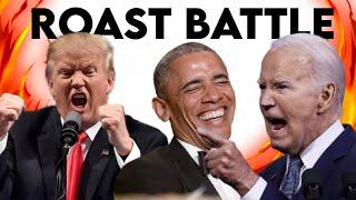  Presidents Do Roast BATTLE ! Trump | Biden | Obama