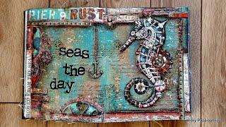 Seas the Day: Art Journaling with Vicky Papaioannou