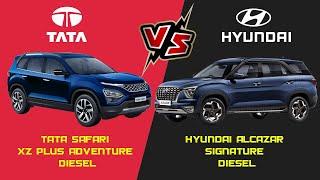 2021 Hyundai Alcazar vs Tata Safari