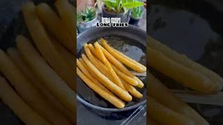 Extra crispy long fries