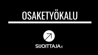 Sijoittaja.fi:n Osaketyökalu