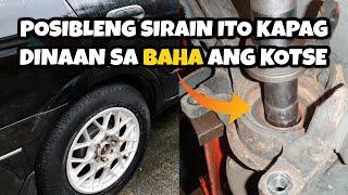 Isa din ito sa posibleng sirain kapag madalas mailusong sa baha ang sasakyan | WHEEL BEARING TIPS