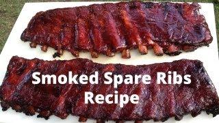 Spare Ribs Recipe - How To Smoke Spare Ribs