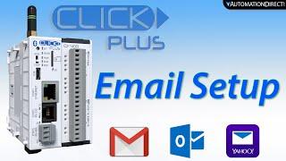 CLICK PLUS: Secure PLC Email - from AutomationDirect