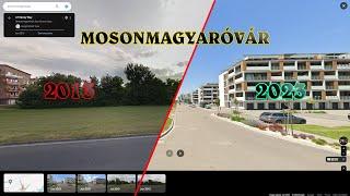 Így változott Mosonmagyaróvár (2011 vs. 2023)