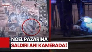 Almanya'da Dehşet: Noel Pazarına Saldırı Anı Kamerada!