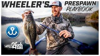 Jacob Wheeler's Offshore Prespawn Bass Pattern