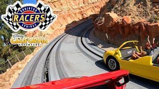 Radiator Springs Racers 4K Front Seat POV - Disney California Adventure Park Cars Land