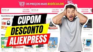 Cupom de Desconto AliExpress | Novo Código de Cupom AliExpress Novembro (11.11) 2024