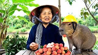 Capybara và cuộc sống cùng bà ngoại miền Tây (Tập 8): Bánh mì chấm cà phê sữa, Vải thiều, Siêu thị