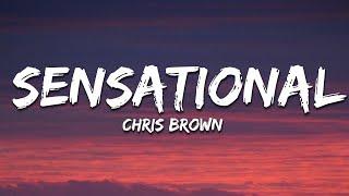 Chris Brown - Sensational (Lyrics) ft. Davido & Lojay