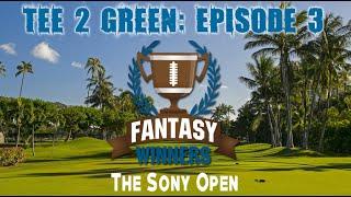 PGA Daily Fantasy Strategy in the Sony Open