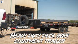 Heavy Duty DEC Deckover Equipment Trailer | Diamond C