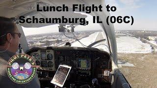 Lunch flight to Schaumburg