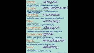 Learn English |  Adverbs of Frequency.