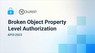 Broken Object Property Level Authorization - 2023 OWASP Top 10 API Security Risks