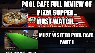 POOL CAFE IN KHARAGPUR MALANCHA ROAD FULL REVIEW MUST WATCH#kharagpur #vlogs #Pool#pizza #review 