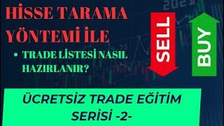 BORSA İSTANBULDA KISA VADE İŞLEM NASIL YAPILIR? EĞİTİM SERİSİ -2-