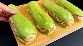 Das leckerste und schnellste Zucchini-Abendessen! Ich koche sie jeden Tag! Ganz einfach und schnell