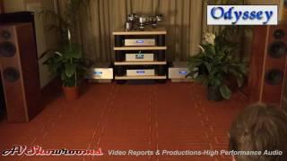 Odyssey Audio, Klaus Bunge, VPI, $9000 system, great sound, great prices, THE Show Newport