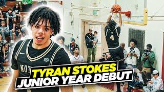 Tyran Stokes Goes OFF In His Junior Year Debut!