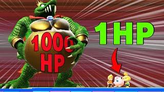 1 vs 1000 HP Smash Challenge