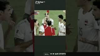 الى متى الحكام يبطلون ظلم #ايمن حسين #علي جاسم #ابراهيم بايش #منتخب العراق #منتخب عمان  #كاساس