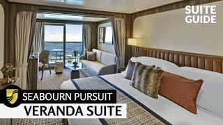 Seabourn Pursuit | Veranda Suite Full Walkthrough Tour | 4K