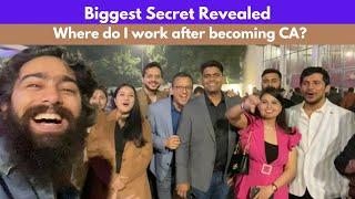 Finally revealing my CA work place | Biggest office party | CA Tushar Kalra