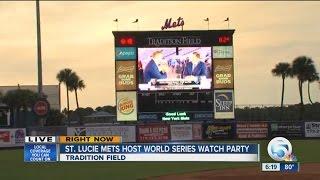 St. Lucie Mets host World Series party