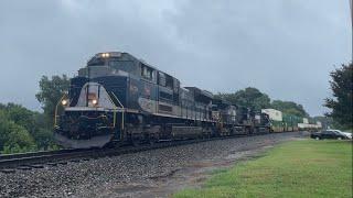 NS Piedmont District Late Morning Railfanning at Duncan Featuring Wabash on 213