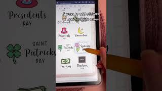 GoodNotes tip ️ 5 ways to add stickers | iPad apps | digital planner