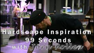 Speed Hardscape Inspiration | 99seconds with Joern Pollex @scapers_tale | Black Rocks & Moorwood