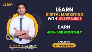 Learn Digital Marketing & Earn 40k - 50k /monthly With Live Project | Limited Seats Hurry Up!