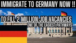 Immigrate to Germany now ! No job offer required !!